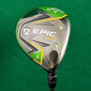 Callaway EPIC Flash Fairway 15 3 Wood Project X Even Flow Riptide 5.5 Regular