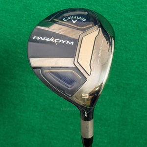 Callaway Paradym 24 Fairway Wood 9 Fujikura Atmos FW 5R Graphite Regular
