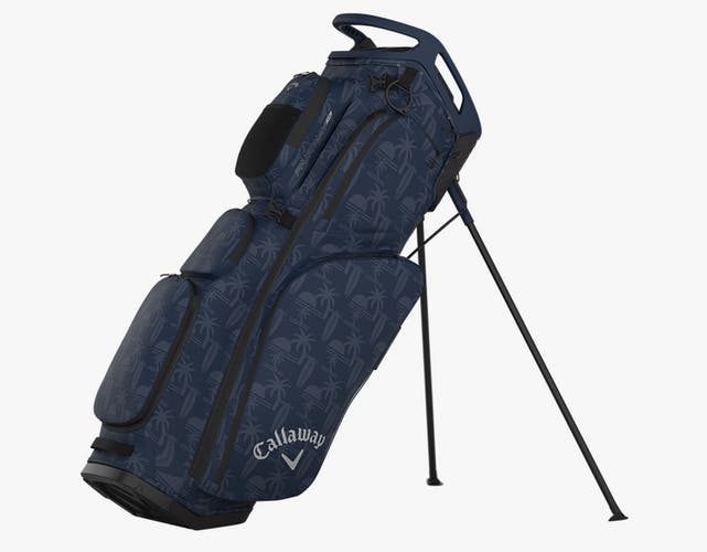 NEW 2026 Callaway Golf Fairway 14 Navy/Sunset Palms Stand Golf Bag