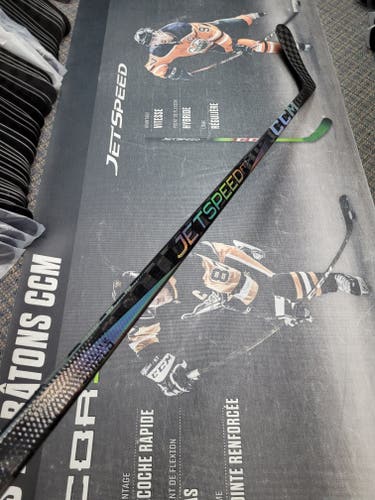 P90M | 80 Flex NEW! Senior CCM JetSpeed FT7 Pro Left Hand Hockey Stick Pro Stock (New)