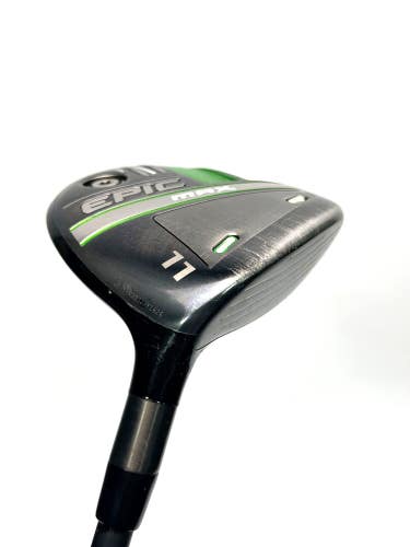 Callaway Epic Max 11 Wood 25 Cypher Green 40g Senior Flex Fairway Wood