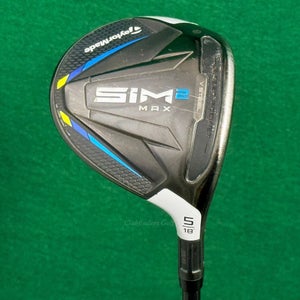 TaylorMade SIM 2 MAX 18 Fairway Wood 5 HZRDUS Smoke RDX 6.5 Extra Stiff