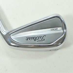 Titleist T200 2023 Single 6 Iron Stiff Flex RH AMT Tour White S400 Steel #210689