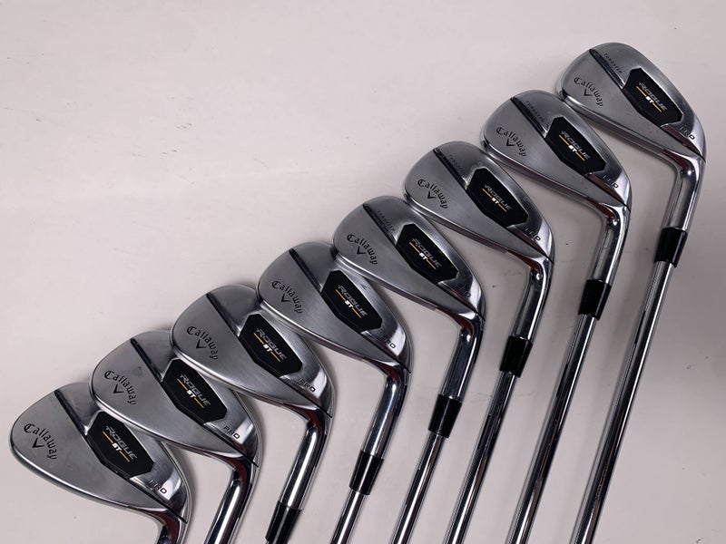 Callaway Rogue ST Pro Iron Set 4-PW+GW Rifle Tour Flighted 5.5 105g Regular RH