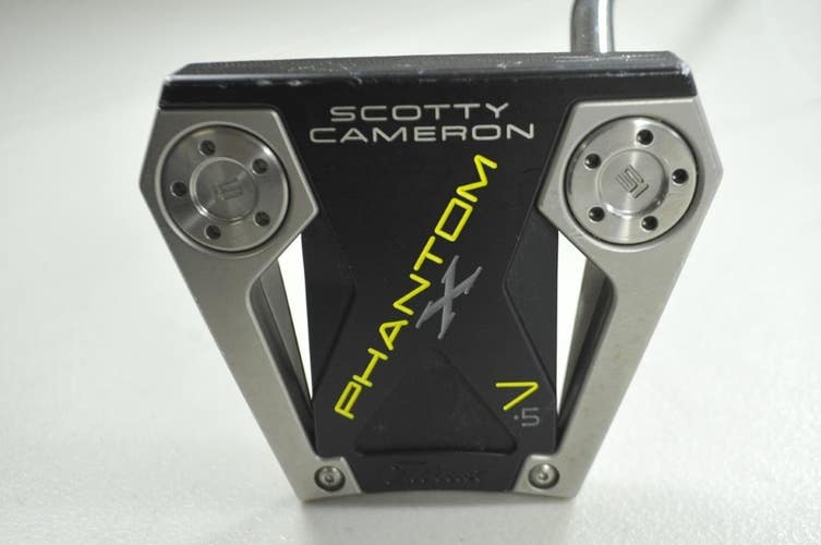 Titleist 2019 Scotty Cameron Phantom X 7.5 34" Putter Right Steel # 194389