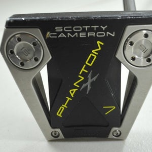 Titleist 2019 Scotty Cameron Phantom X 7 34" Putter Right Steel # 194390
