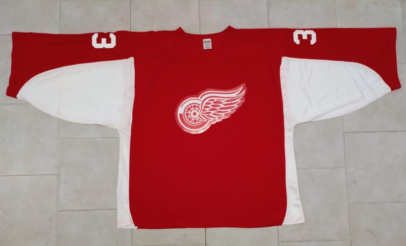H7100G Red Wings Style Hockey Goalie Jersey - 4XL -Red/White - New