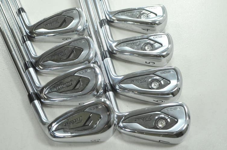 Titleist T200 2019 4-PW,48* Iron Set Regular Flex RH Project X LZ Steel # 212302