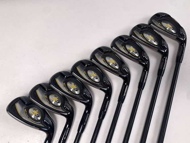 Cobra S3 Iron Set 4-PW+GW Aldila NV-3 65g Regular Graphite Mens RH