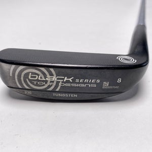 Odyssey Black Tour Design 8 Napa Style Putter 35" Milled Face Mens RH