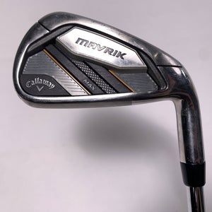 Callaway Mavrik Max Single 6 Iron KBS Max 80g Regular Steel Mens RH +1/2''