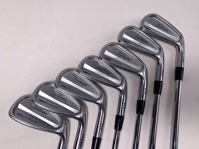 Titleist 712 CB Iron Set 4-PW True Temper Dynamic Gold S300 Stiff Steel Mens RH