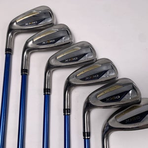 XXIO 13 Iron Set 6-PW+SW MP1300 3322 47g Regular Graphite Mens LH LEFTY