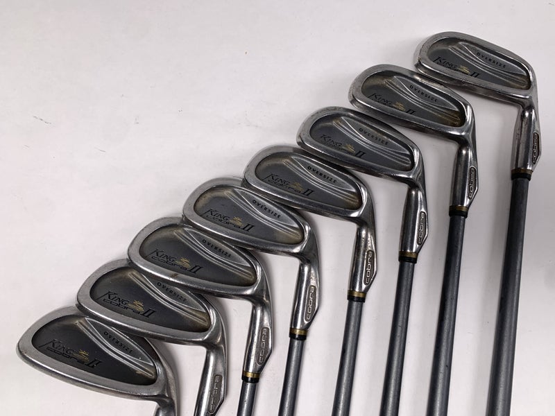 Cobra King Cobra 2 Oversize Iron Set 4-PW+SW IQ Hump Regular Graphite Mens RH