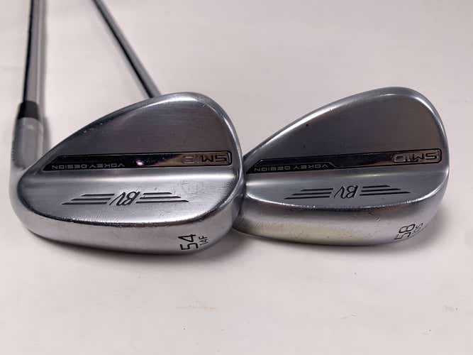 Titleist Vokey SM10 Tour Chrome Wedge Set 54* 14 | 58* 10 Modus 3 115g Wedge RH