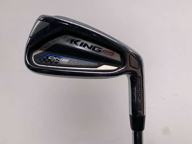Cobra KING F9 Speedback One Length Single 6 Iron KBS Tour 80 Regular RH