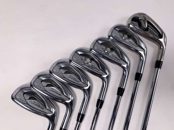 Titleist T200 / T300 Iron Set 4-PW True Temper AMT Red S300 Stiff Steel Mens RH