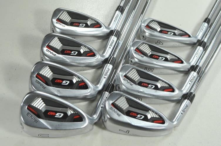LEFT HANDED Ping G410 4-W,UW Iron Set Regular Flex AWT 2.0 Steel  # 213221