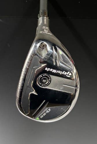 TaylorMade Qi35 Rescue 22* 4 Hybrid Stiff HZRDUS Black 80g RH Used