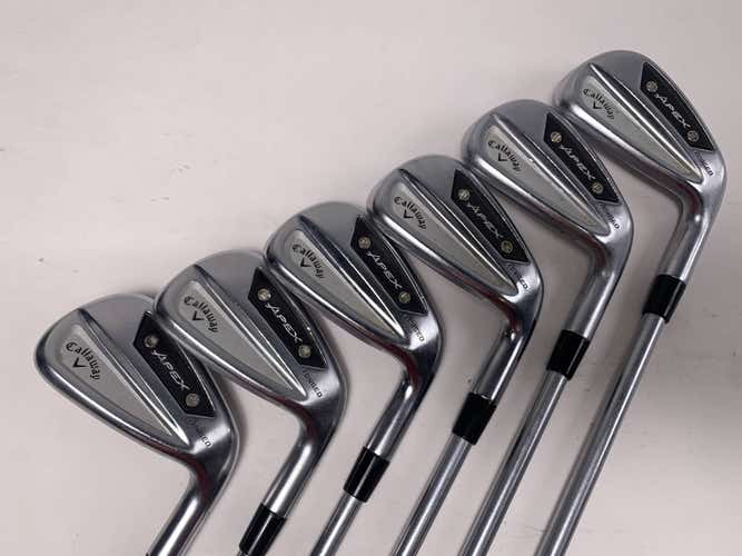 Callaway Apex Ai300 Iron Set 5-PW Project X IO 6.0 110g Stiff Steel Mens RH