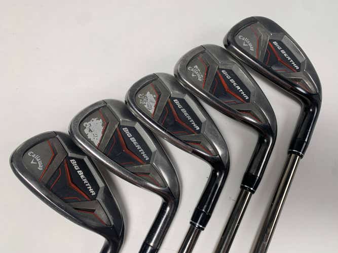 Callaway Big Bertha 2019 Iron Set 7-PW+SW Recoil ESX 450 F1 Ladies RH