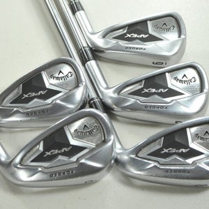 Callaway Apex 19 6-PW Iron Set Senior Flex RH Catalyst 5.0 50g Graphite # 212543
