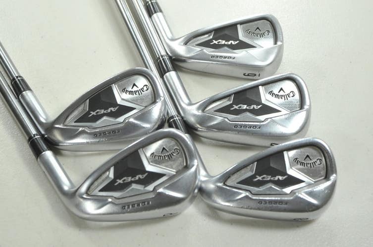 Callaway Apex 19 6-PW Iron Set Senior Flex RH Catalyst 5.0 50g Graphite # 212543