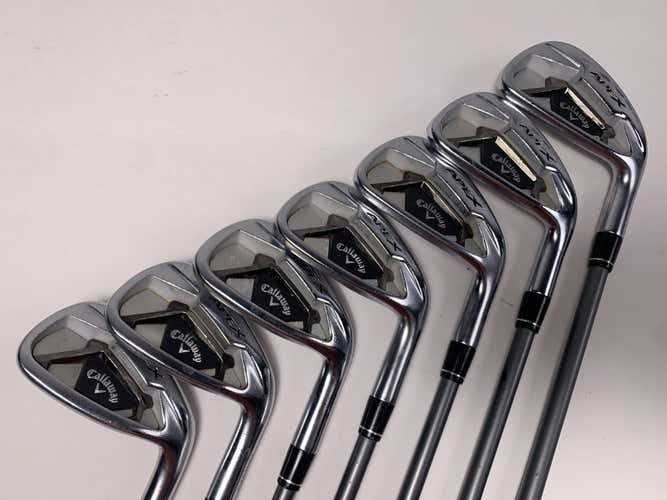 Callaway Apex 21 Iron Set 5-PW+GW Project X Catalyst 5.5 65g Regular RH -1/2''