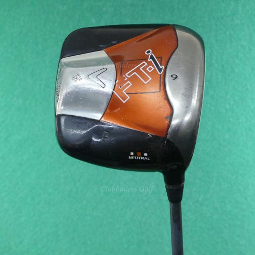 Callaway FT-i Neutral 9 Driver Mitsubishi Rayon Bassara V 63 Graphite Lite