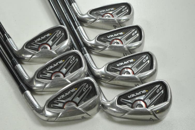 TaylorMade Burner 2.0 4-PW Iron Set Regular Flex Right Paradise Graphite #212643