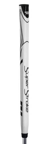 SuperStroke Off The Truck Zenergy 1.0P Putter Grip (White/Black, 17") Golf NEW