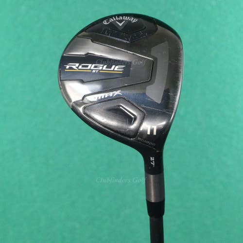 RARE Callaway Rogue ST MAX Fairway 27 11 Wood Cypher 5.0 Graphite Seniors & HC