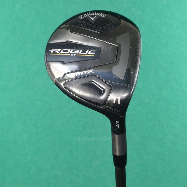 RARE Callaway Rogue ST MAX Fairway 27 11 Wood Cypher 5.0 Graphite Seniors & HC