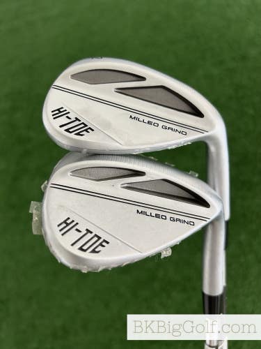 NEW Taylormade Hi-Toe Chrome 2 Wedge Set (52 & 60 Degrees)