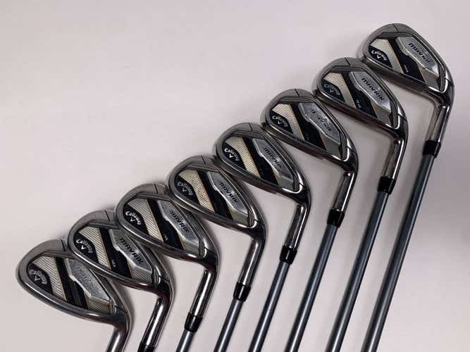 Callaway Mavrik Max Iron Set 5-PW+GW+SW Project X Catalyst 5.5 65g Regular RH