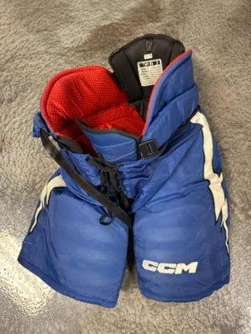 #16 Steven Santini Used Senior Large CCM HP45 Hockey Pants Pro Stock