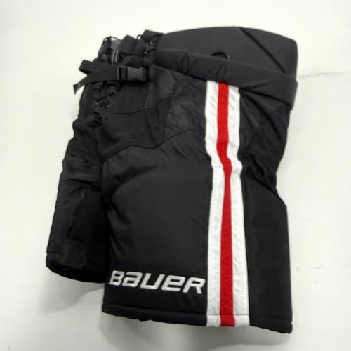 New Damaged Black Chicago Blackhawks Bauer Nexus Pro Pants | Large | BH268