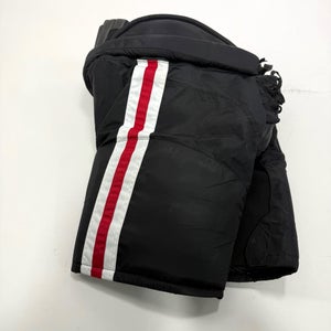Used Black Chicago Blackhawks CCM HP45 Pants | Large | BH260