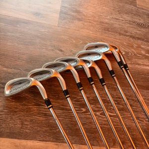 Cobra Gravity Back Right Handed Iron Set Stiff Flex Steel Shaft (Used)