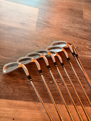 Cobra Gravity Back Right Handed Iron Set Stiff Flex Steel Shaft (Used)