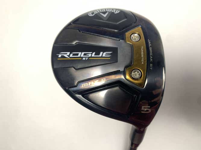 Callaway Rogue ST Max Draw 5 Fairway Wood 18* Cypher Forty 5.0 40g Senior RH