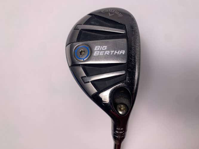 Callaway Big Bertha OS 6 Hybrid 28* UST Mamiya Recoil ES 450 F1 Ladies RH