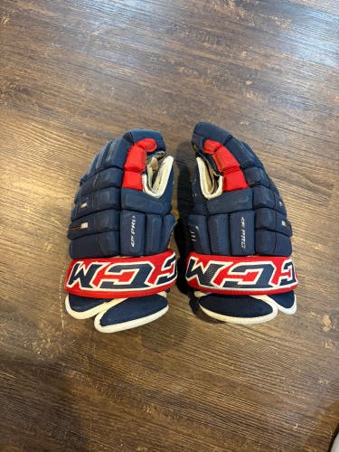 CCM Tacks 4 Roll Pro Gloves 14" (Used)