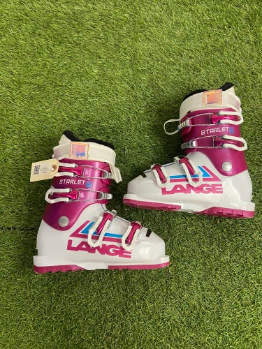 Mondo 22 & 22.5 Lange Starlet 60 Ski Boots (Used)