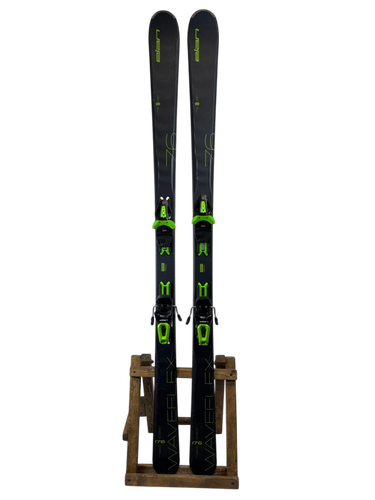 176cm Elan Waveflex Skis w/ Elan EL10 Bindings
