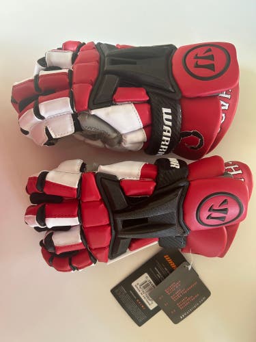 Warrior Burn XP Lacrosse Gloves (New)
