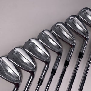 Ping i210 Iron Set 4-PW Black Dot KBS Tour 120g Stiff Steel Mens RH