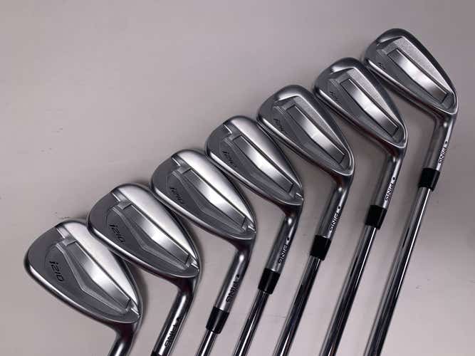 Ping i210 Iron Set 4-PW Black Dot KBS Tour 120g Stiff Steel Mens RH
