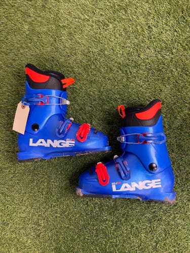 Mondo 21 & 21.5 Kid's Lange RSJ 50 All Mountain Ski Boots (Used)