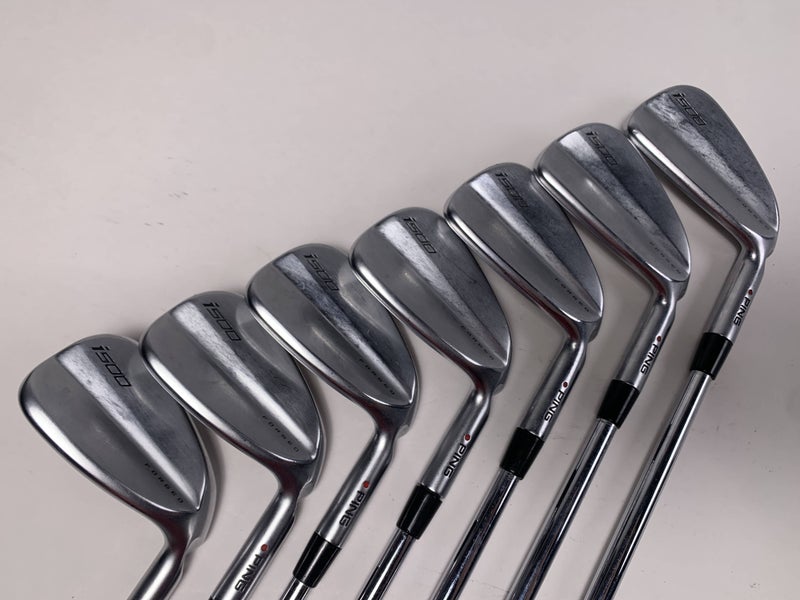 Ping i500 Iron Set 5-PW+GW Red Dot 1* Flat AWT 2.0 Regular Steel Mens RH